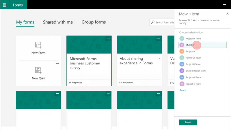 when to use microsoft forms